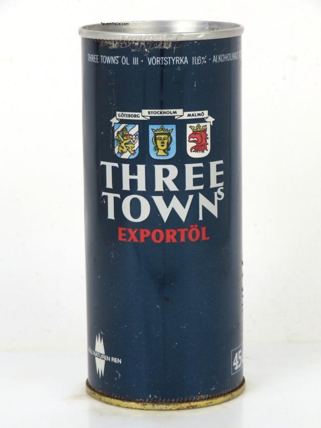Three Towns Exportol Beer