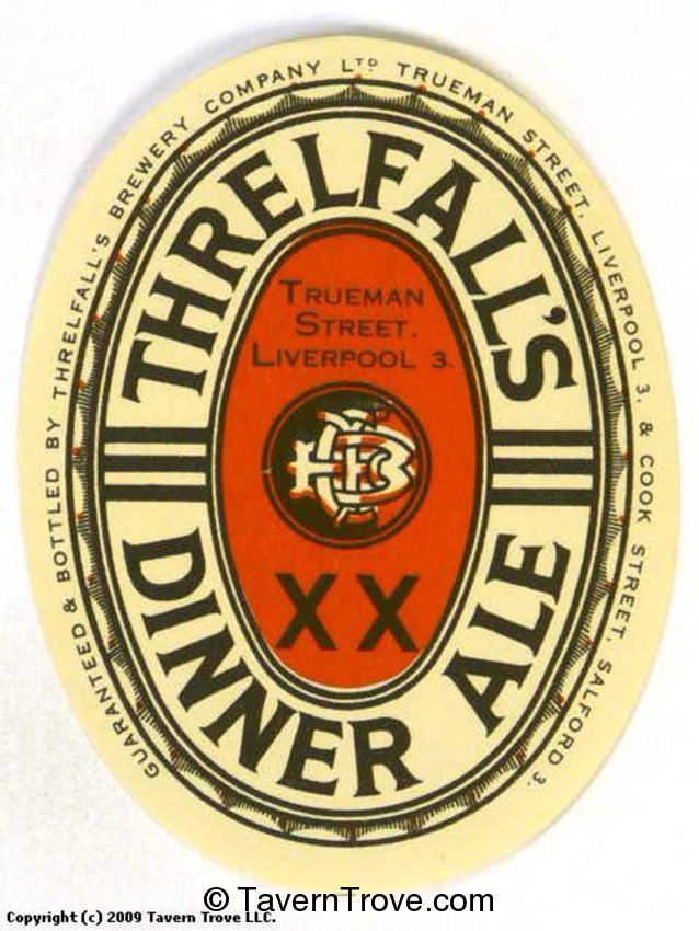 Threlfall's Dinner Ale
