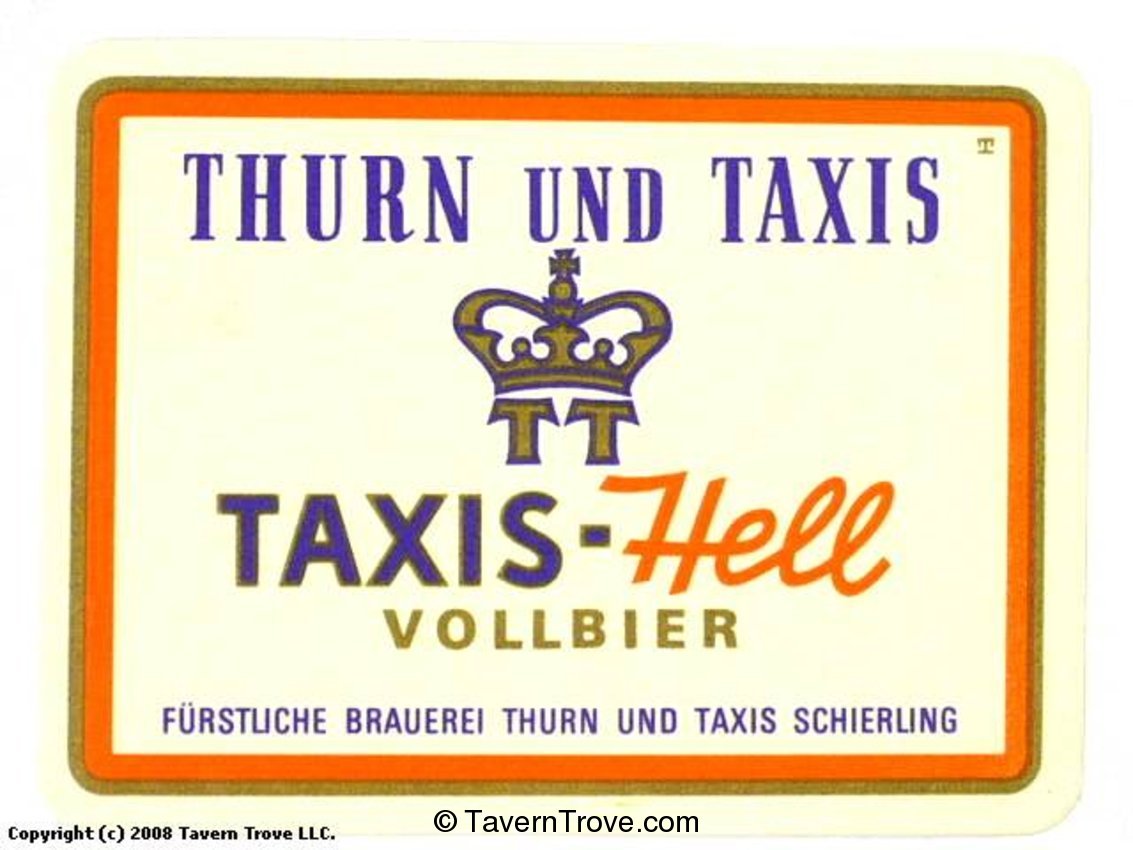 Thurn Und Taxis Hell Vollbier