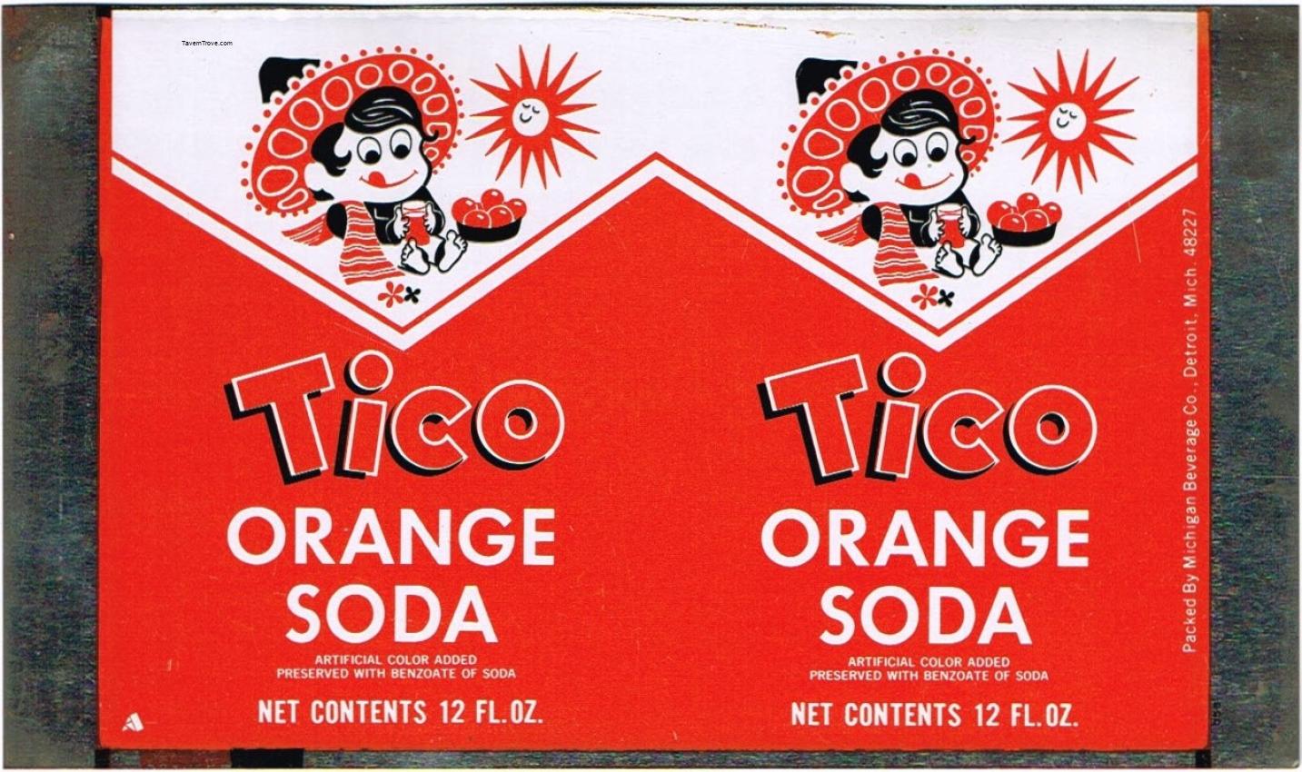 Tico Orange Soda (sheet)