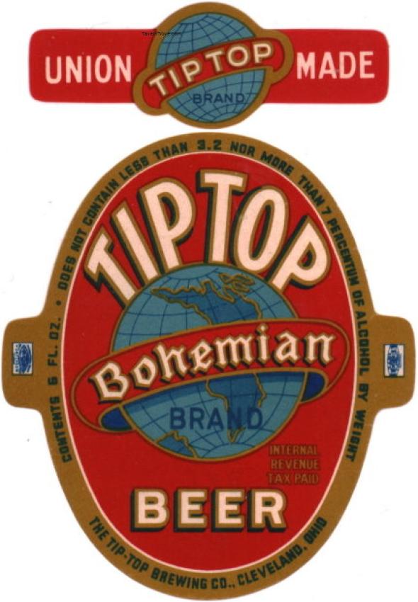 Tip Top Bohemian Beer