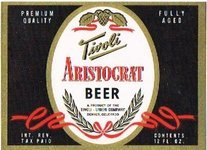 Tivoli Artistocrat Beer 