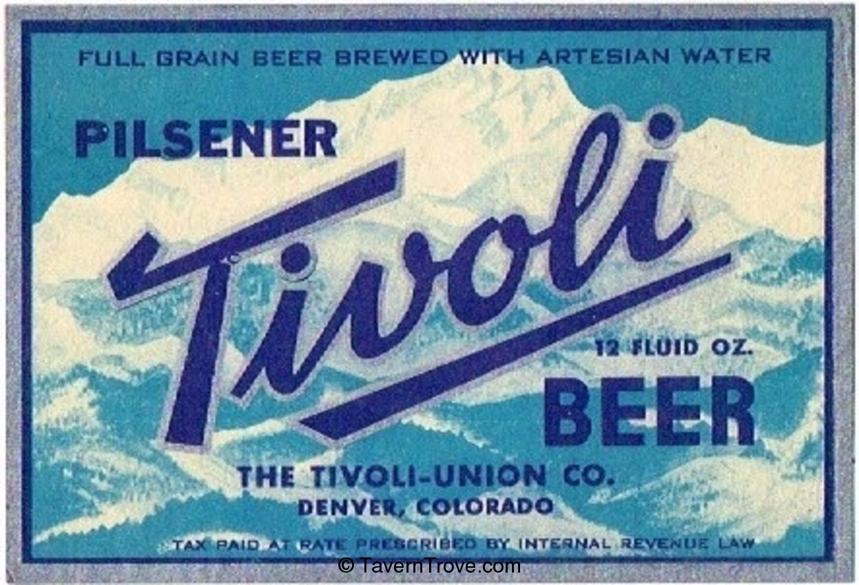 Tivoli Pilsener Beer