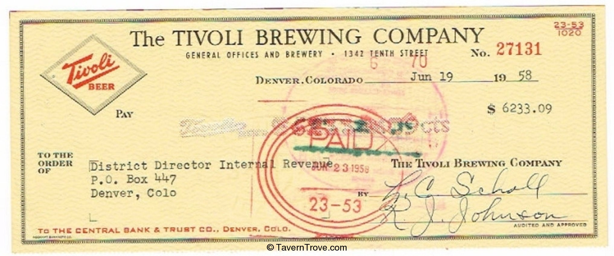 Tivoli Brewing Co.