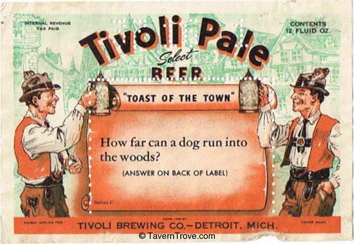 Tivoli Pale Beer 