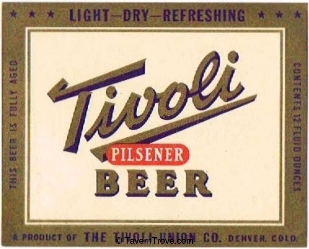 Tivoli Pilsener Beer