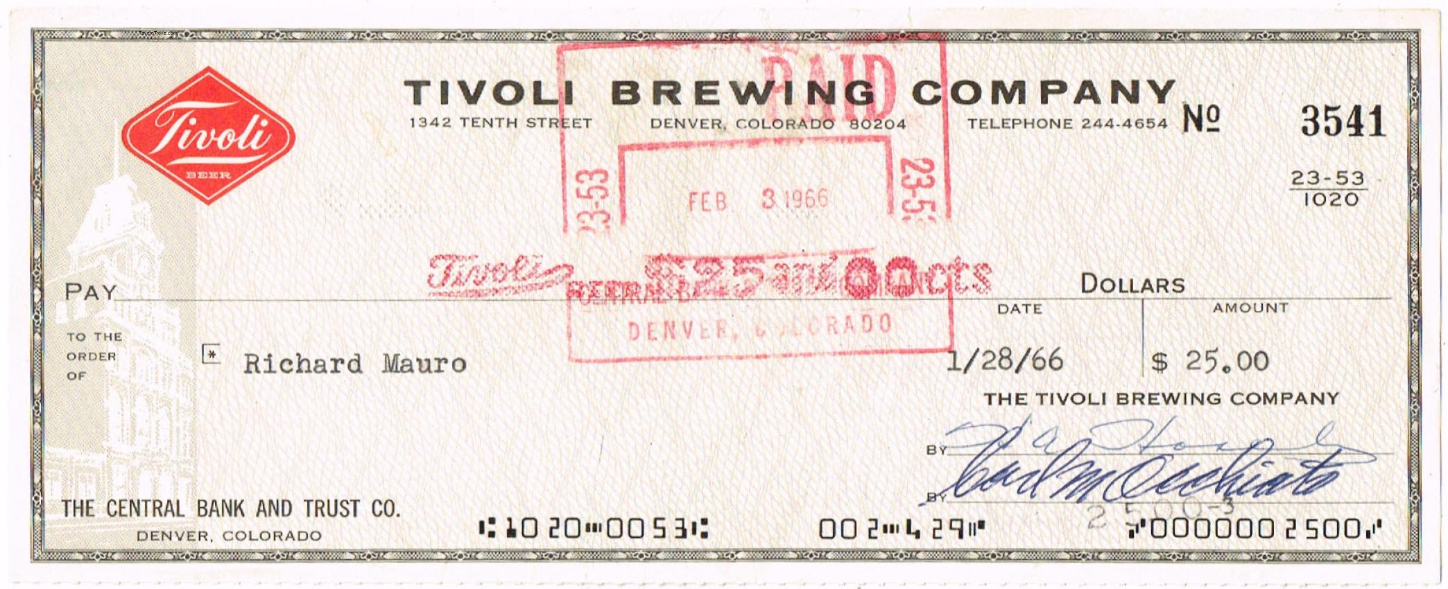 Tivoli Brewing Co.