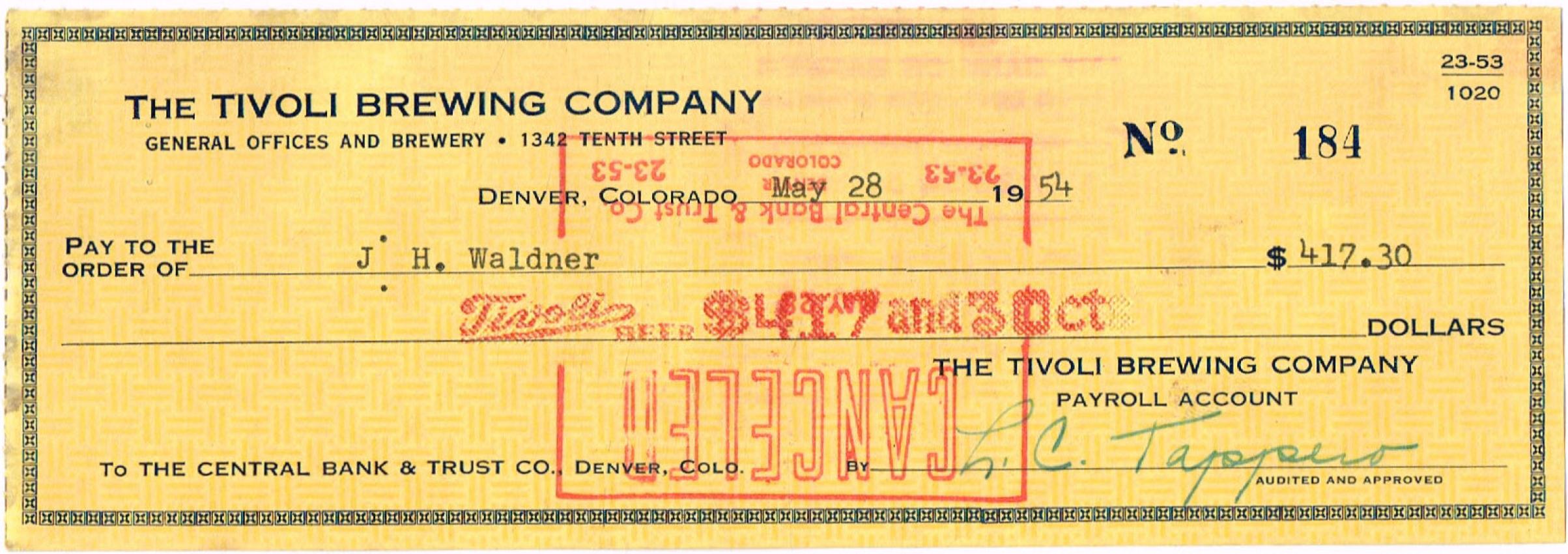 Tivoli Brewing Co.
