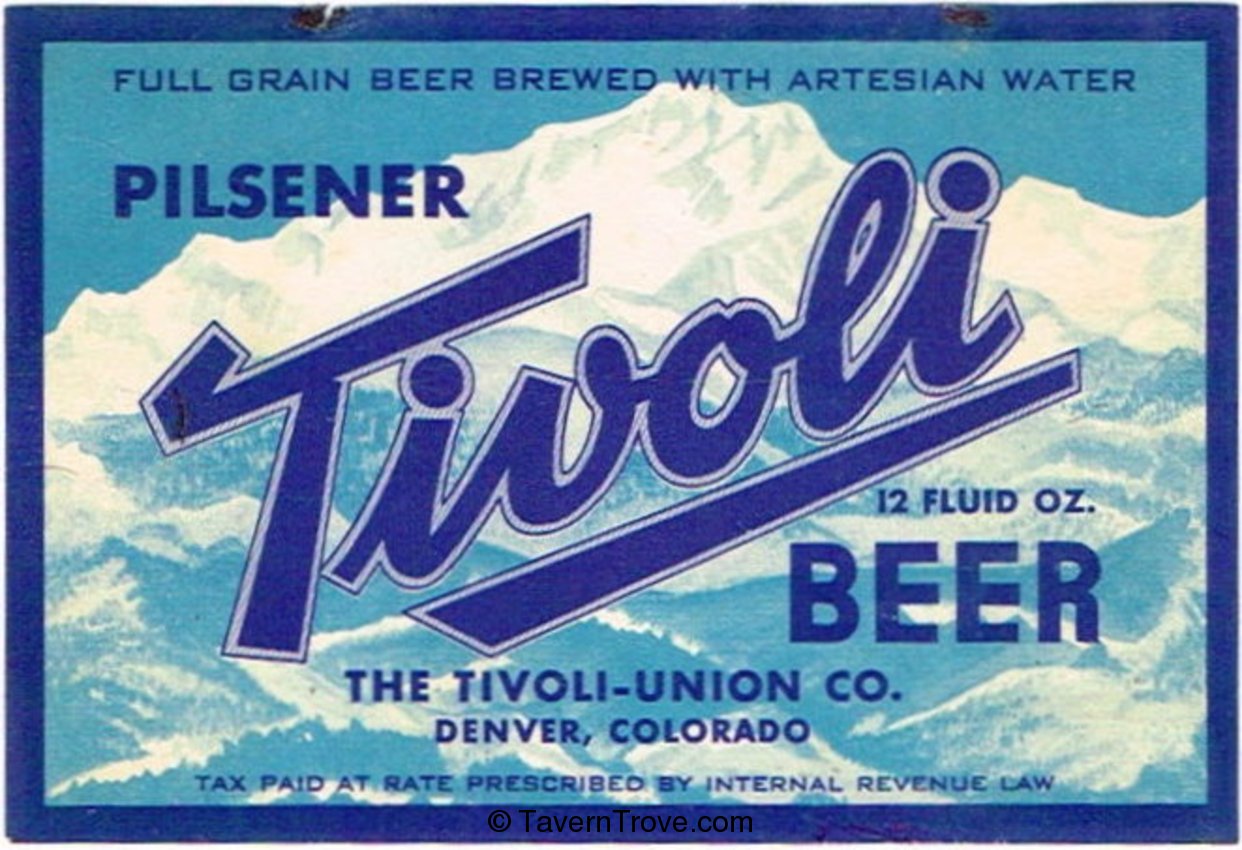 Tivoli Pilsener Beer