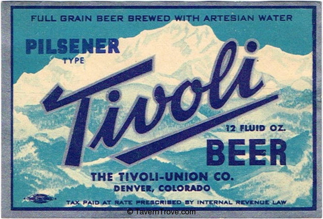 Tivoli Pilsener Beer