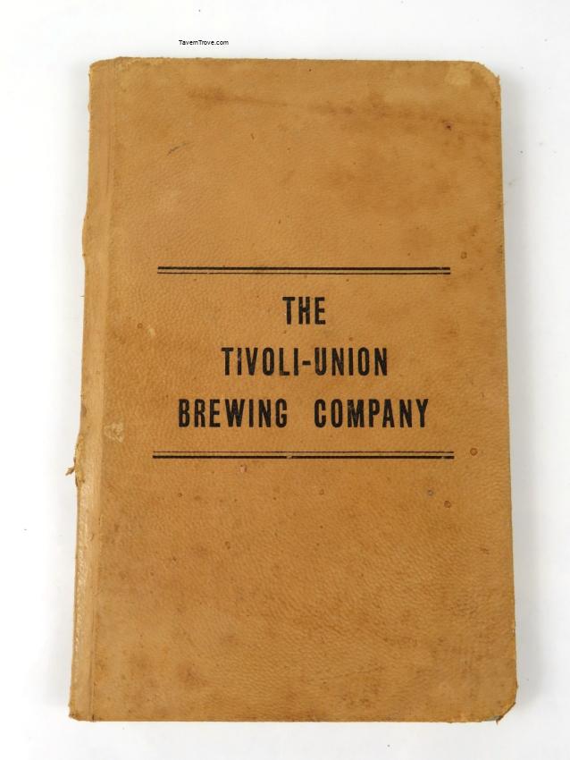Tivoli-Union Co. Brewery Keg Sales Logbook