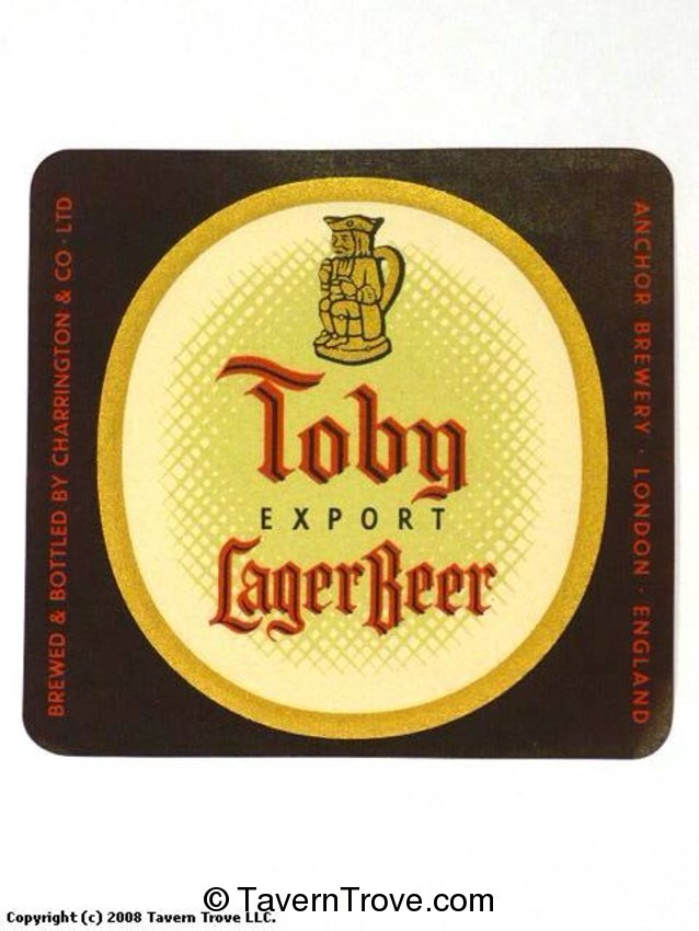 Toby Export Lager Beer