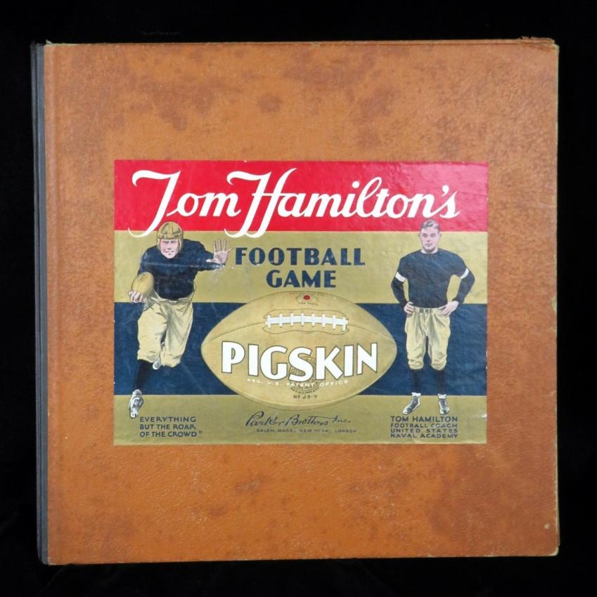 Tom Hamilton's Pigskin Football Game Board Parker Bros.