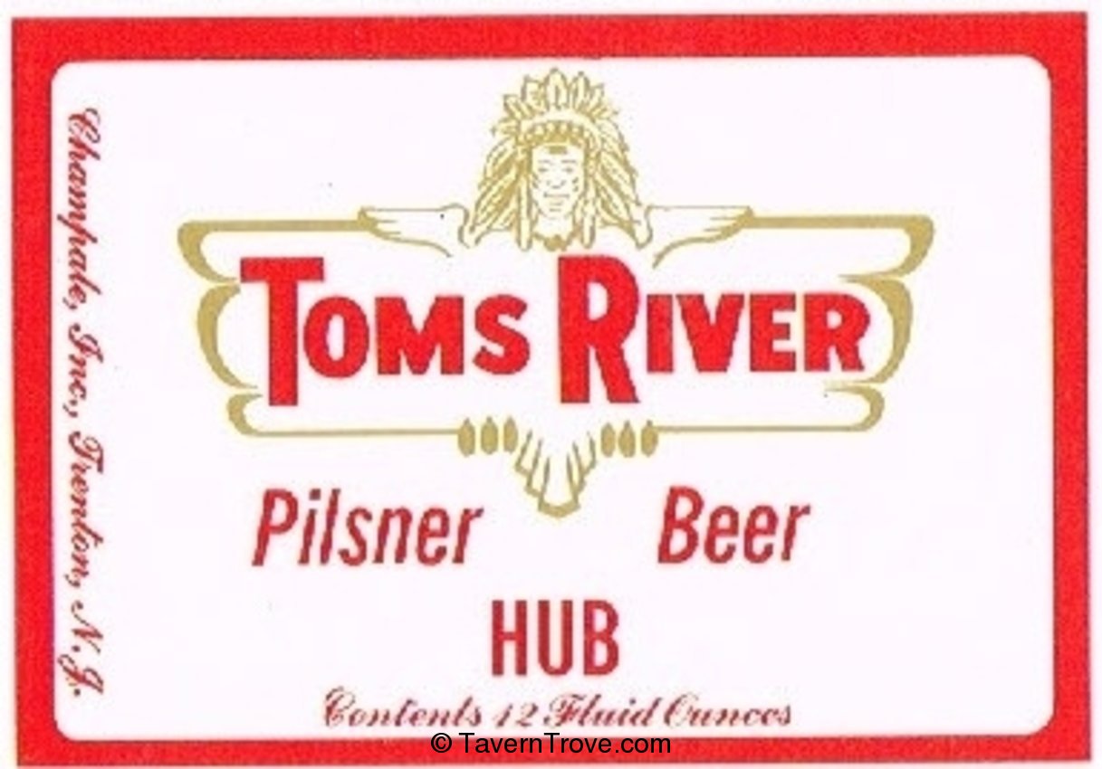 Toms River Pilsener Beer