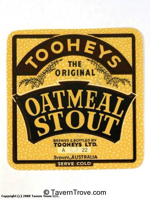 Tooheys Oatmeal Stout