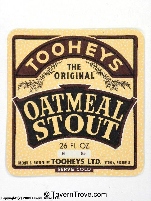 Tooheys Oatmeal Stout