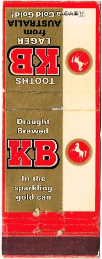 Tooth's KB Lager Beer