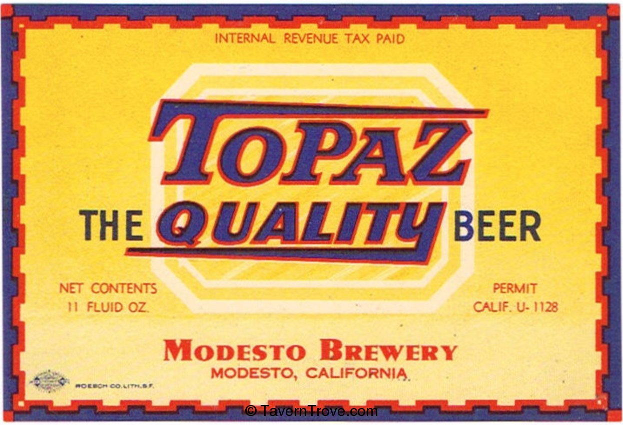 Topaz Beer