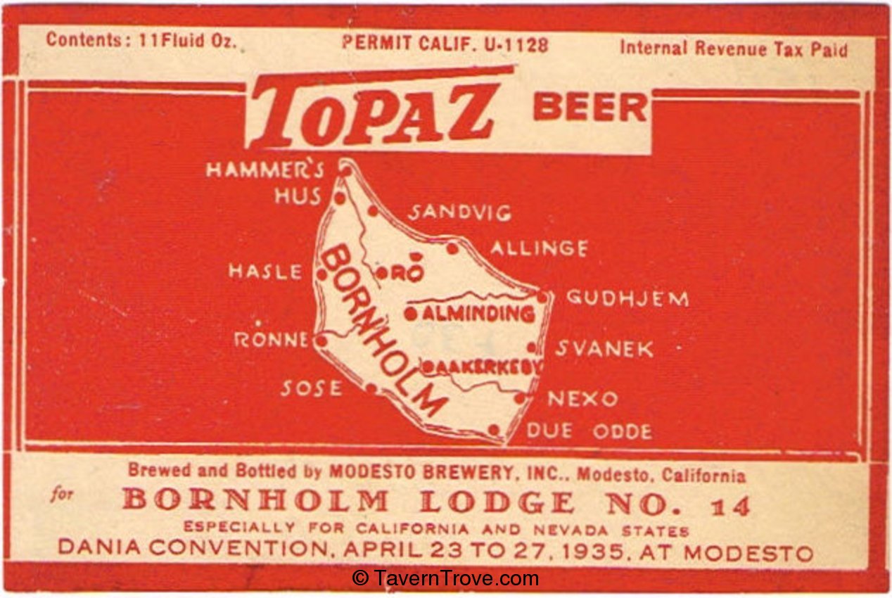 Topaz Beer