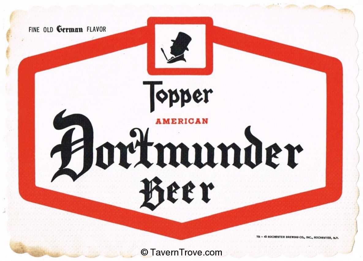 Topper Dortmunder Beer
