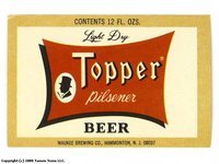 Topper Pilsener Beer
