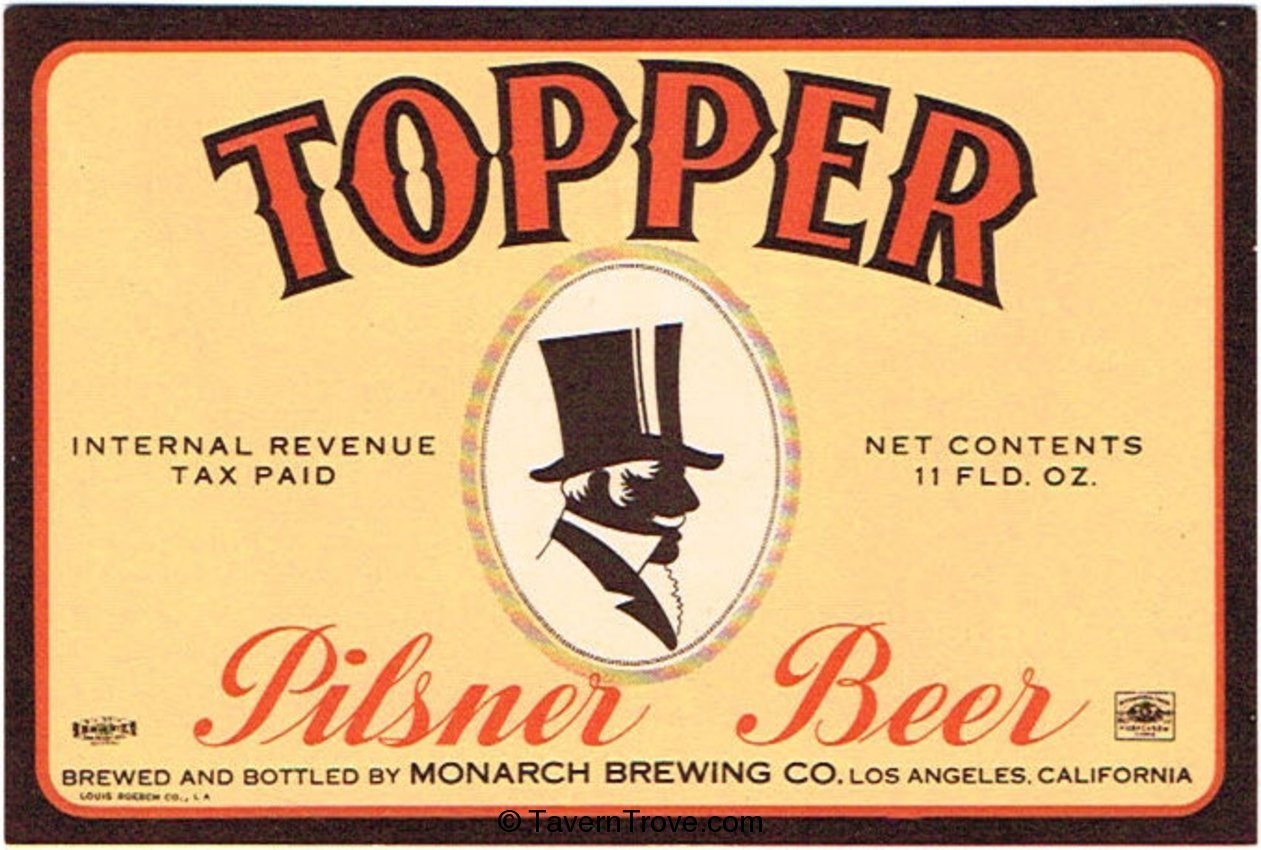 Topper Pilsner Beer
