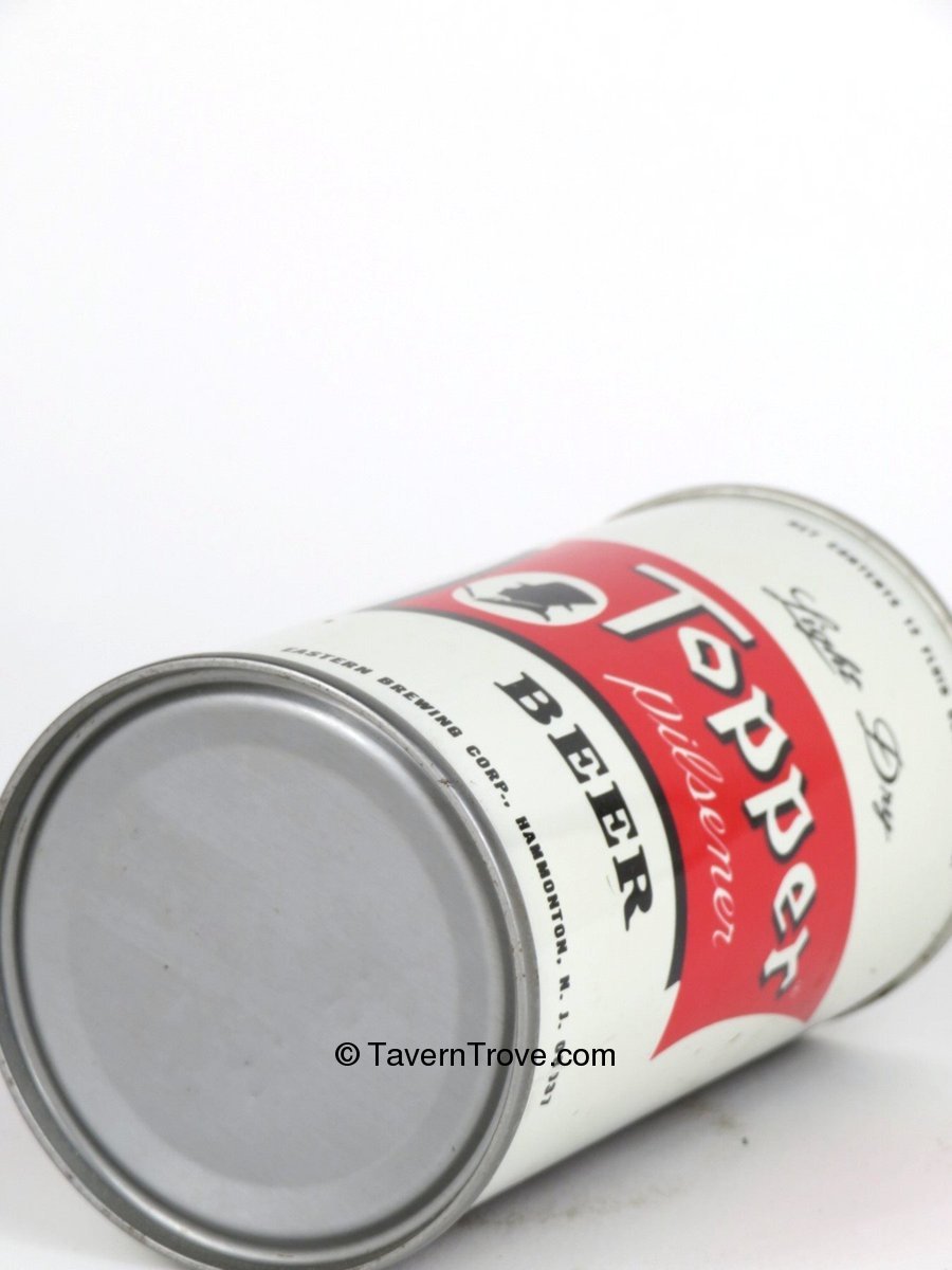 Item 49697 1972 Topper Pilsner Beer Tab Top Can T13027v