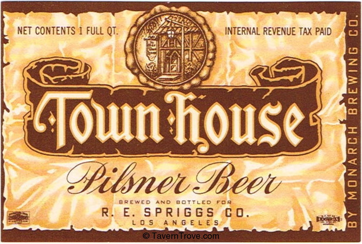 Town House Pilsner Beer