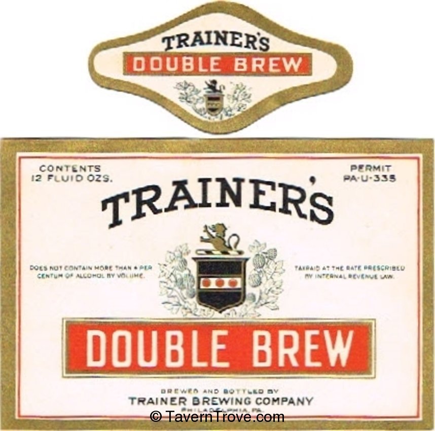 Trainer's Double Brew Beer