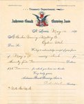 Treasury Dept. Letterhead