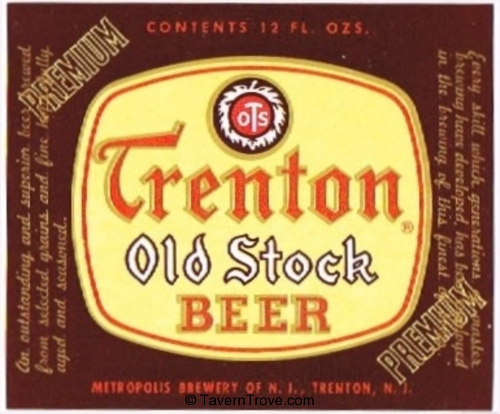 Trenton Old Stock Beer 