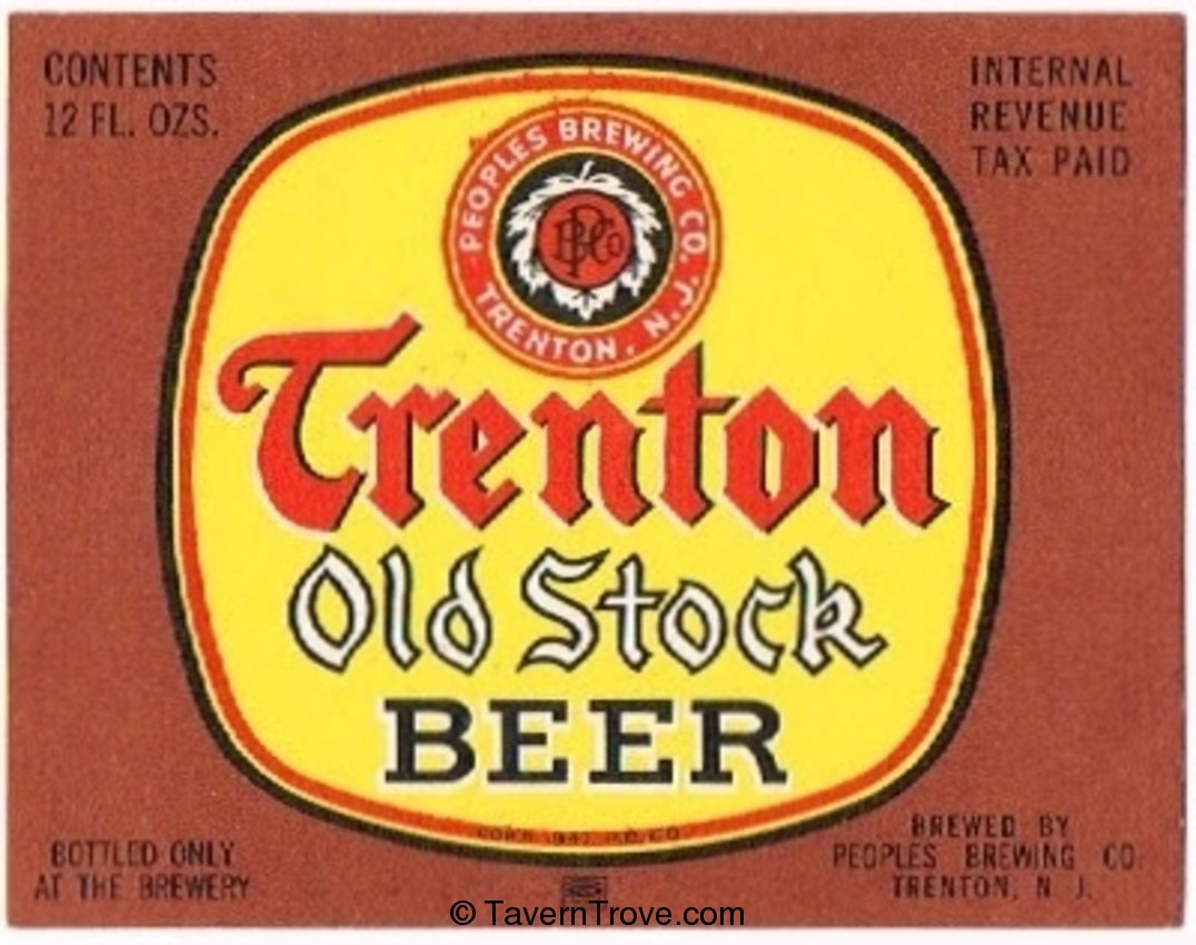 Trenton Old Stock Beer