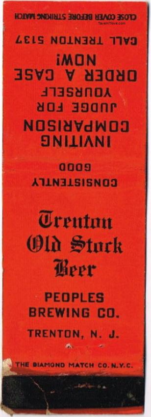 Trenton Old Stock Beer Dupe