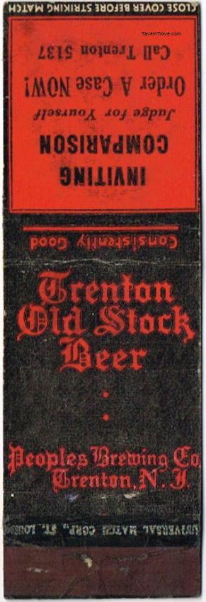 Trenton Old Stock Beer