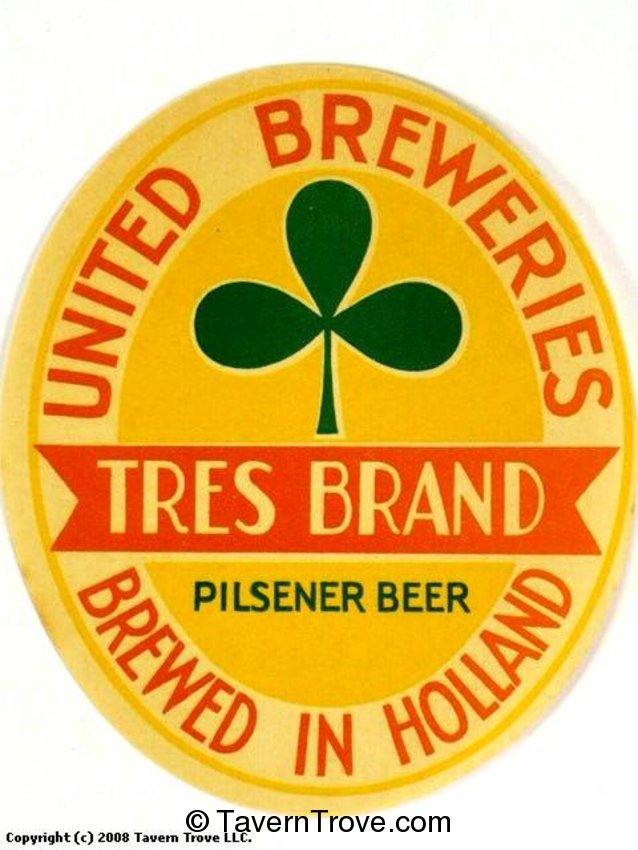 Tres Brand Pilsener Beer