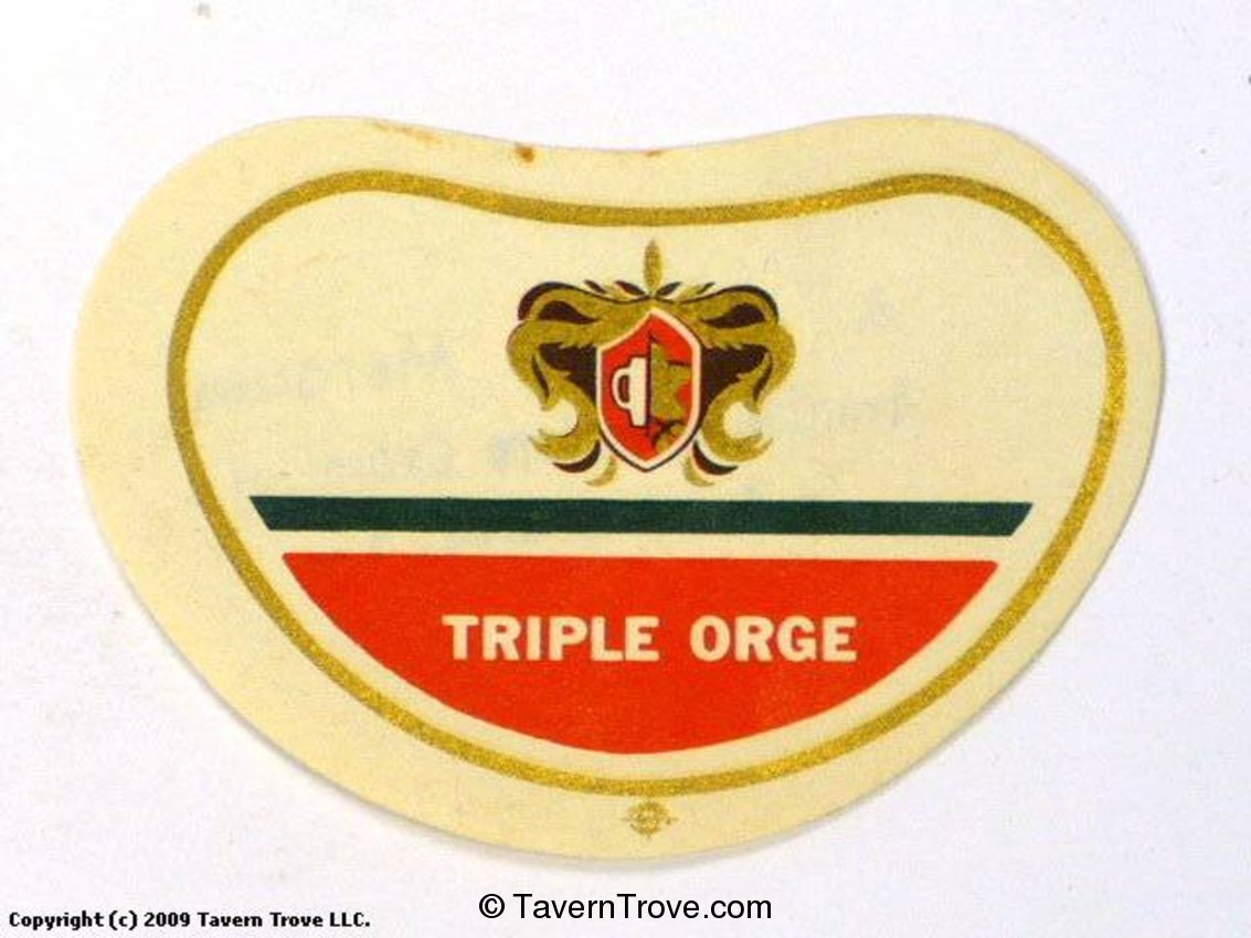 Triple Orge Artois (Neck Label)