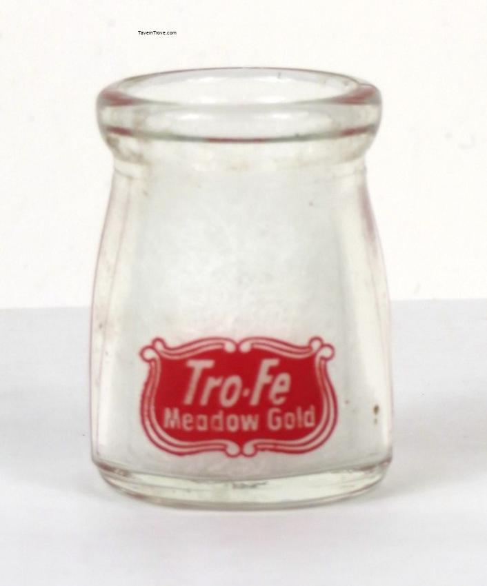 Tro-Fe Meadow Gold Dairy 1¾ Inch Creamer