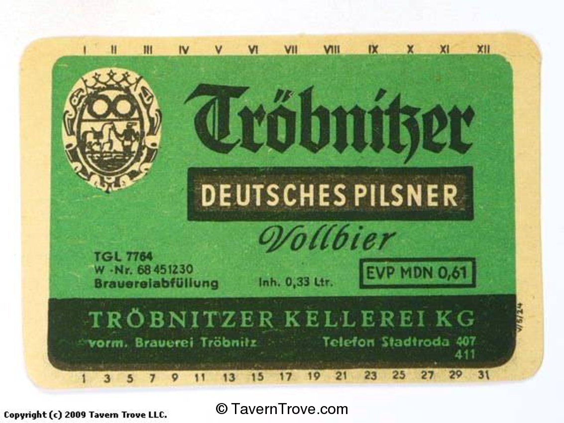Tröbnitzer Deutsches Pilsner