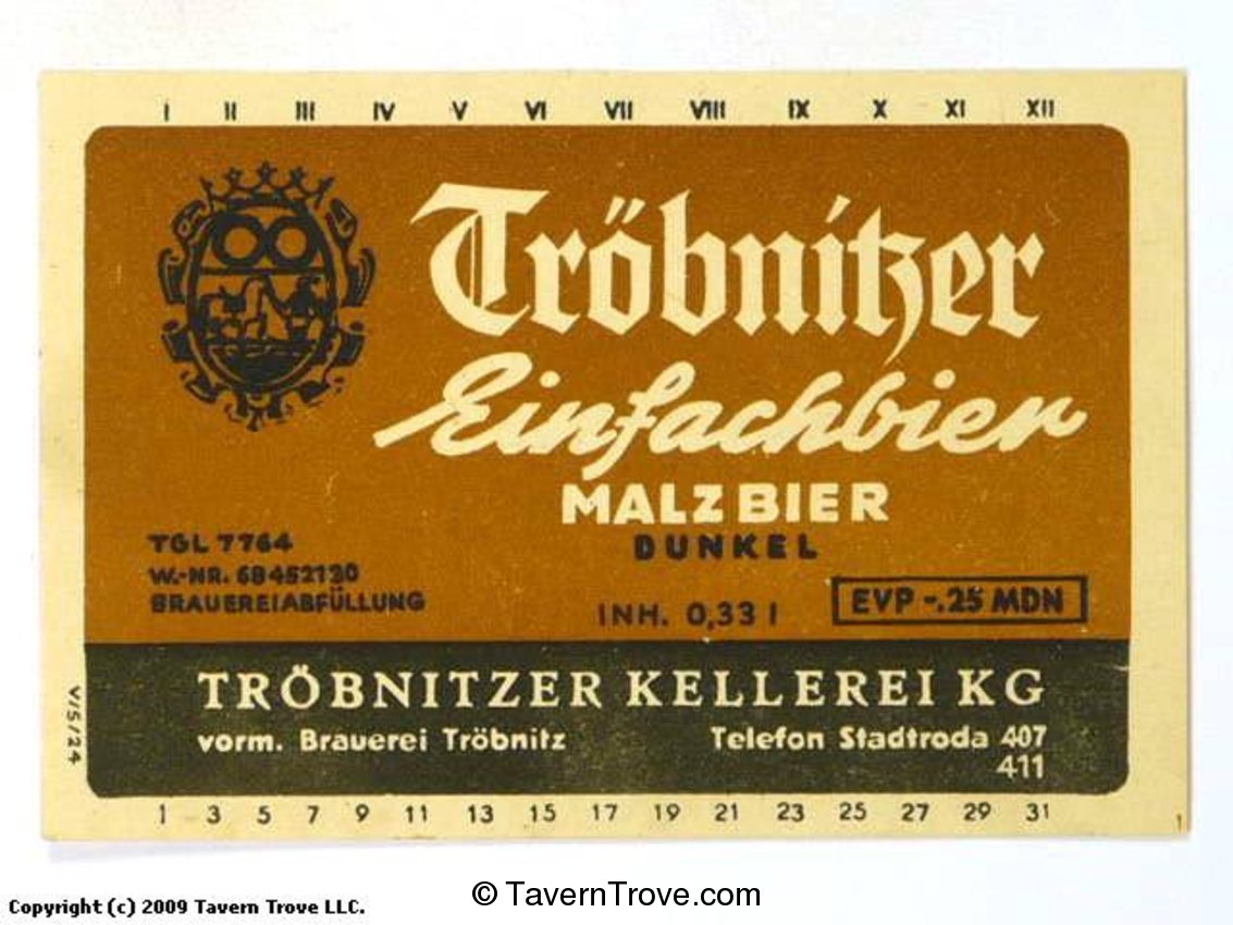 Tröbnitzer Einfachbier