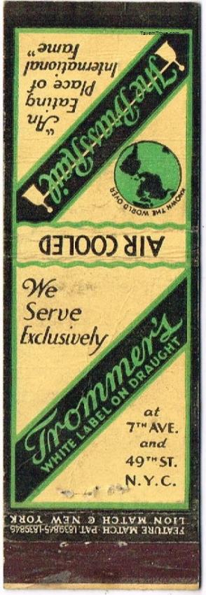 Trommer's White Label Beer