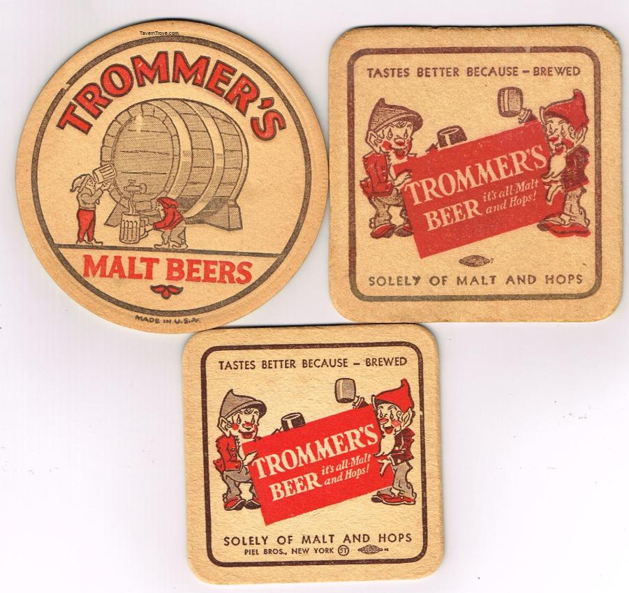 Trommer's Beer Lot of Three