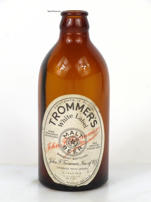 Trommer's White Label Beer