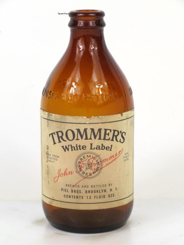 Trommer's White Label Beer