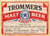 Trommer's Malt Beer 