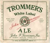 Trommer's White Label  Ale