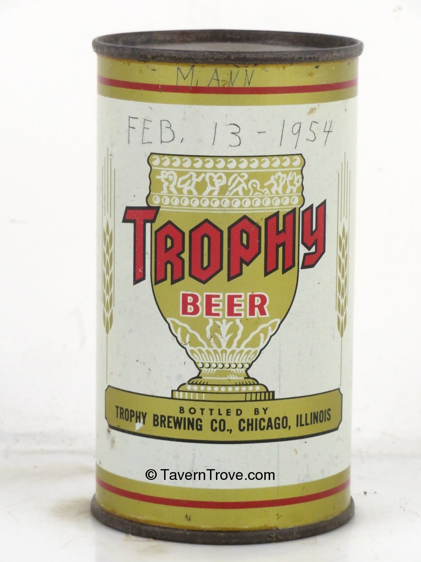 Item 34397 1958 Trophy Beer Flat Top Can 13940