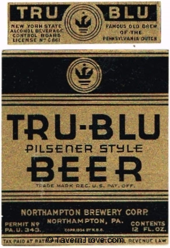 Tru Blu Pilsener Style Beer 