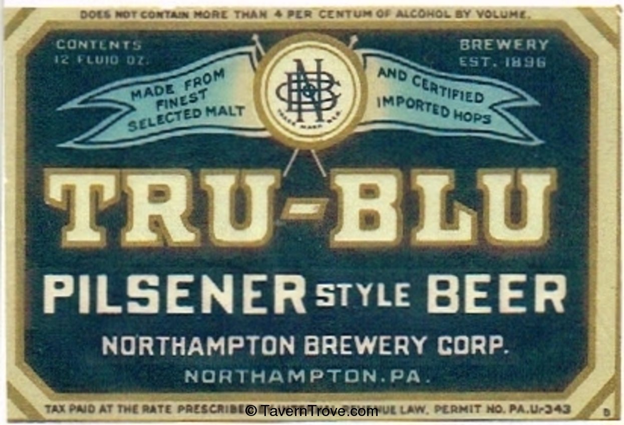 Tru-Blu Pilsener Style Beer 