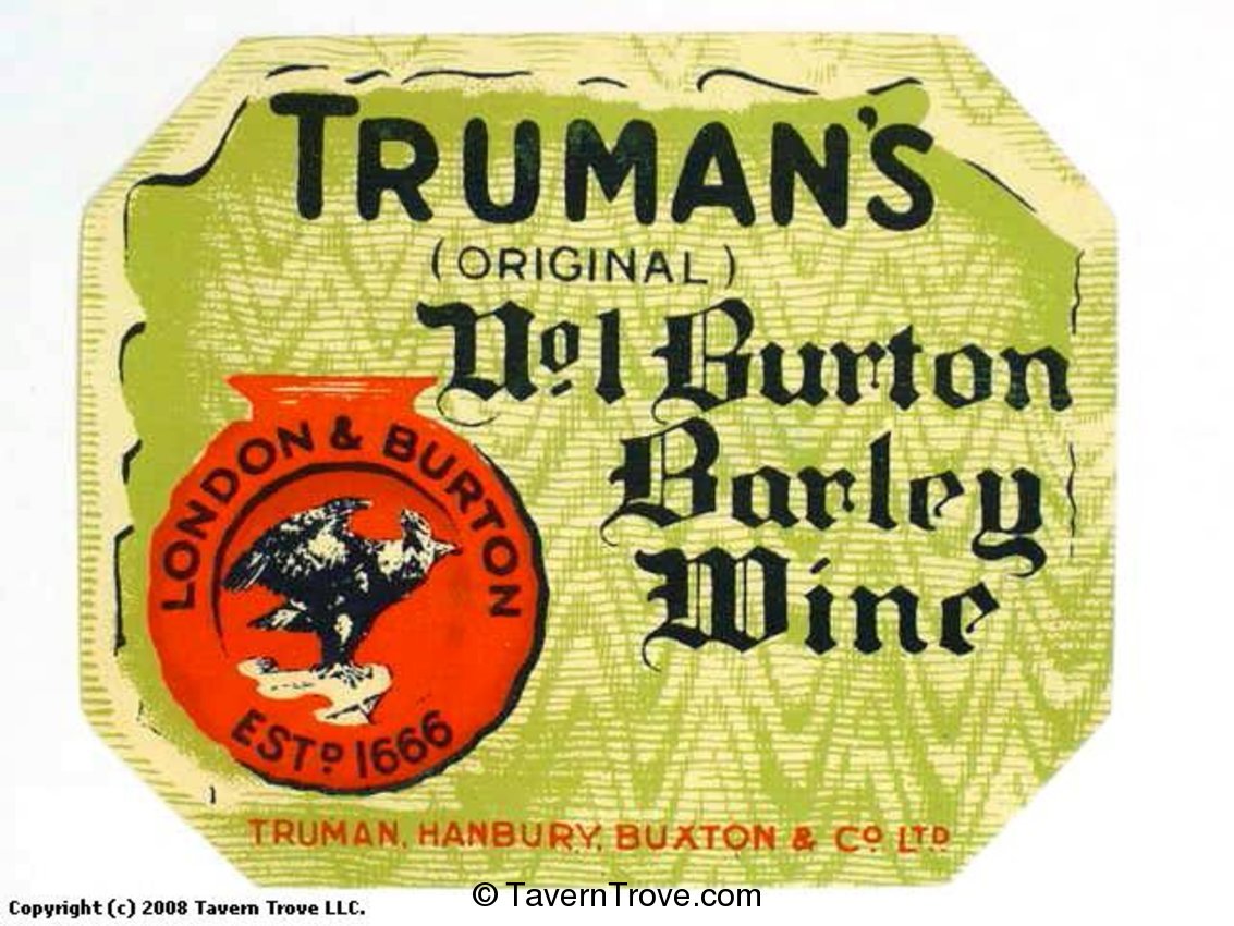 Truman's No. 1 Burton Barley Wine