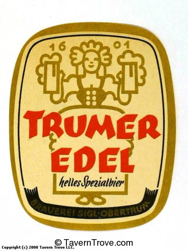 Trumer Edel Helles Spezialbier